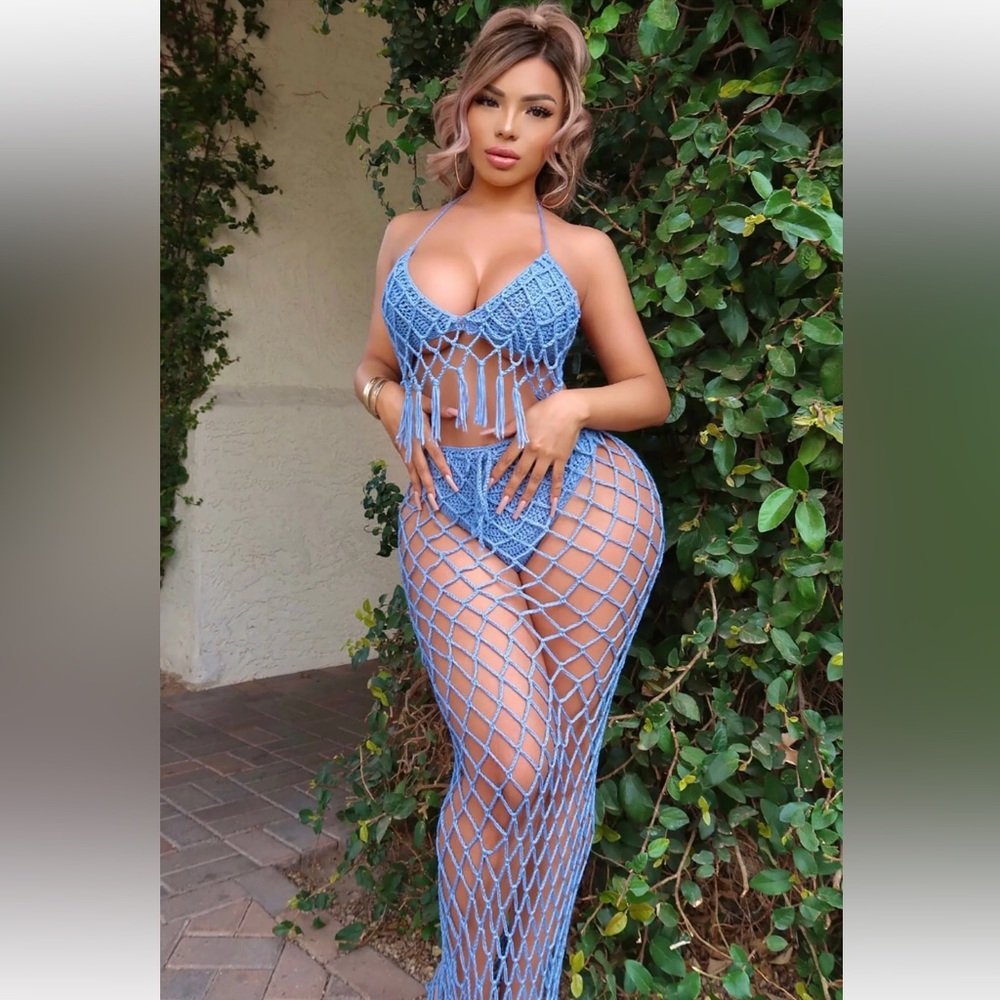 Day in Dubai 2 piece cover up set